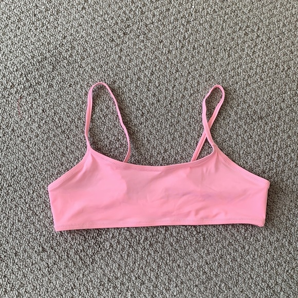 H&M Baby Pink Tiny Top Swim Top - Picture 2 of 7